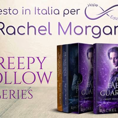 Presto in Italia… Rachel Morgan!