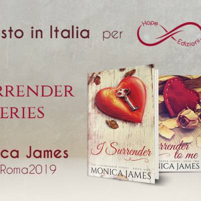 Presto in Italia… Monica James!