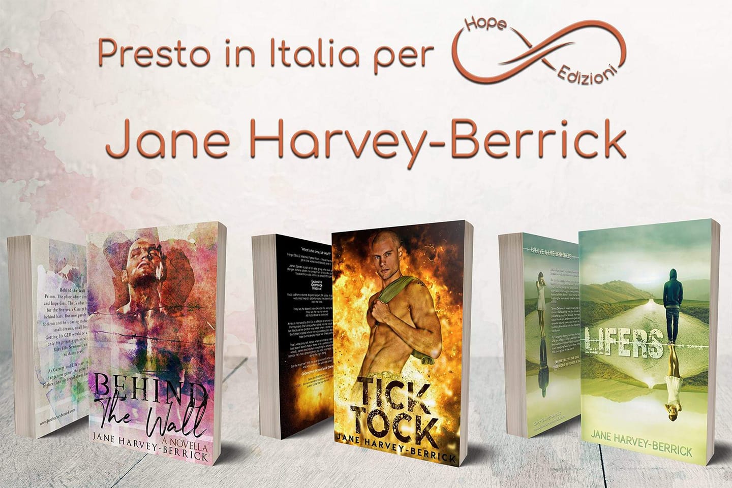 Presto in Italia… Jane Harvey-Berrick!