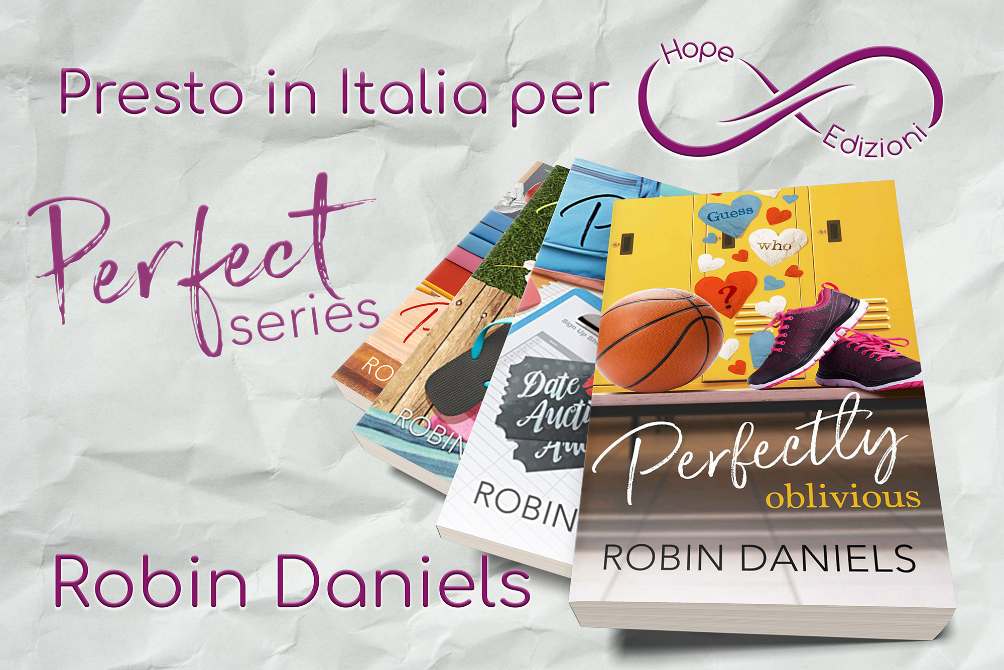 Presto in Italia… Robin Daniels!