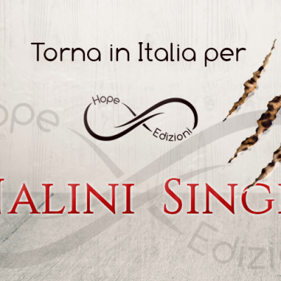 Torna in Italia… Nalini Singh!