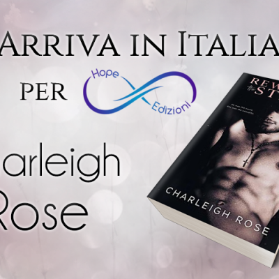 Arriva in Italia… Charleigh Rose!