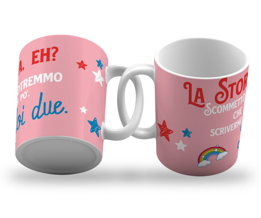 Tazza "Rosso, Bianco e Sangue Blu" - Modello 1
