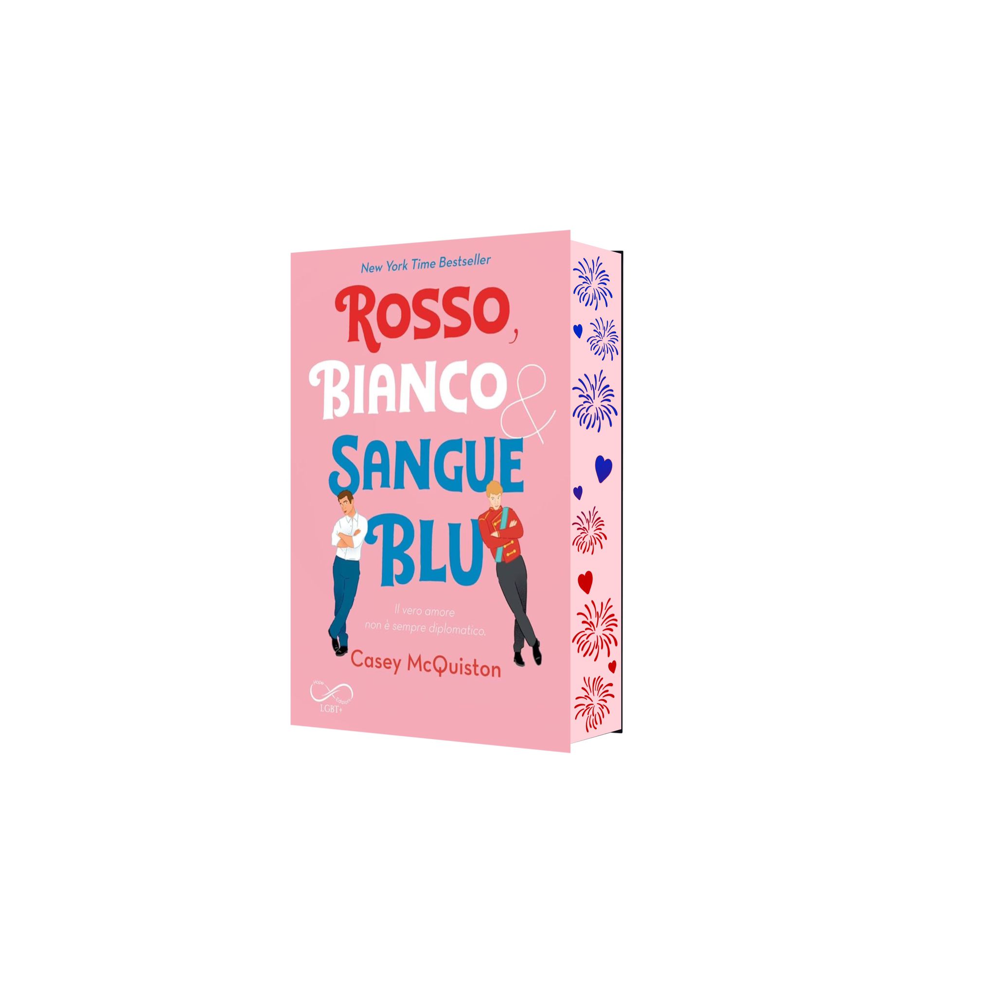 Rosso, Bianco e Sangue blu (copertina rosa) - Sprayed Edges